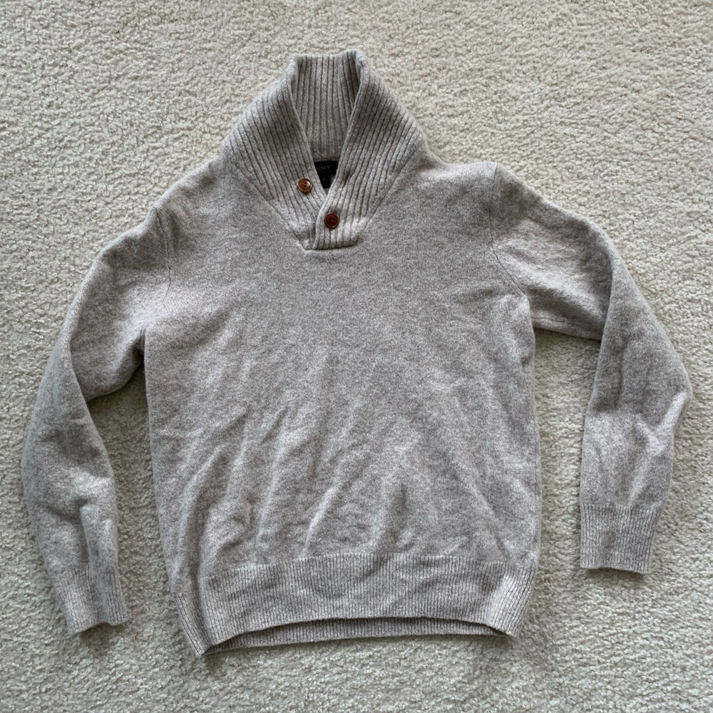 NWOT J.Crew Lambswool Pullover Sweater Size Large - Picture 1 of 6